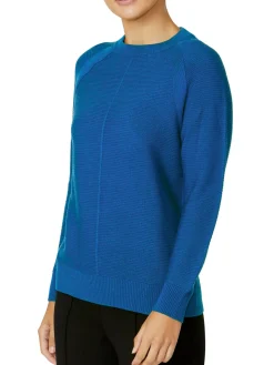 Anthea Crawford Knitwear<Alexis Blue Knit Sweater Cornflower