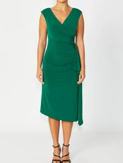 Anthea Crawford Jersey Dresses<Amber Jersey Dress Jade