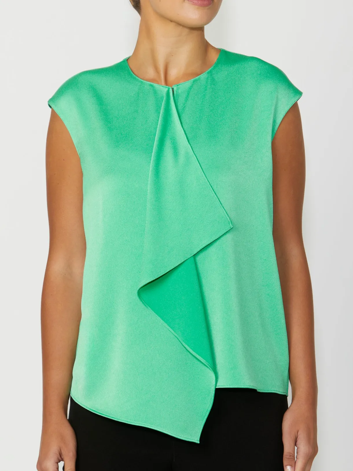 Anthea Crawford Tops<Arina Top Green