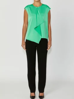 Anthea Crawford Tops<Arina Top Green