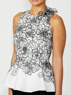 Anthea Crawford Tops<Cece Lace Top Multi