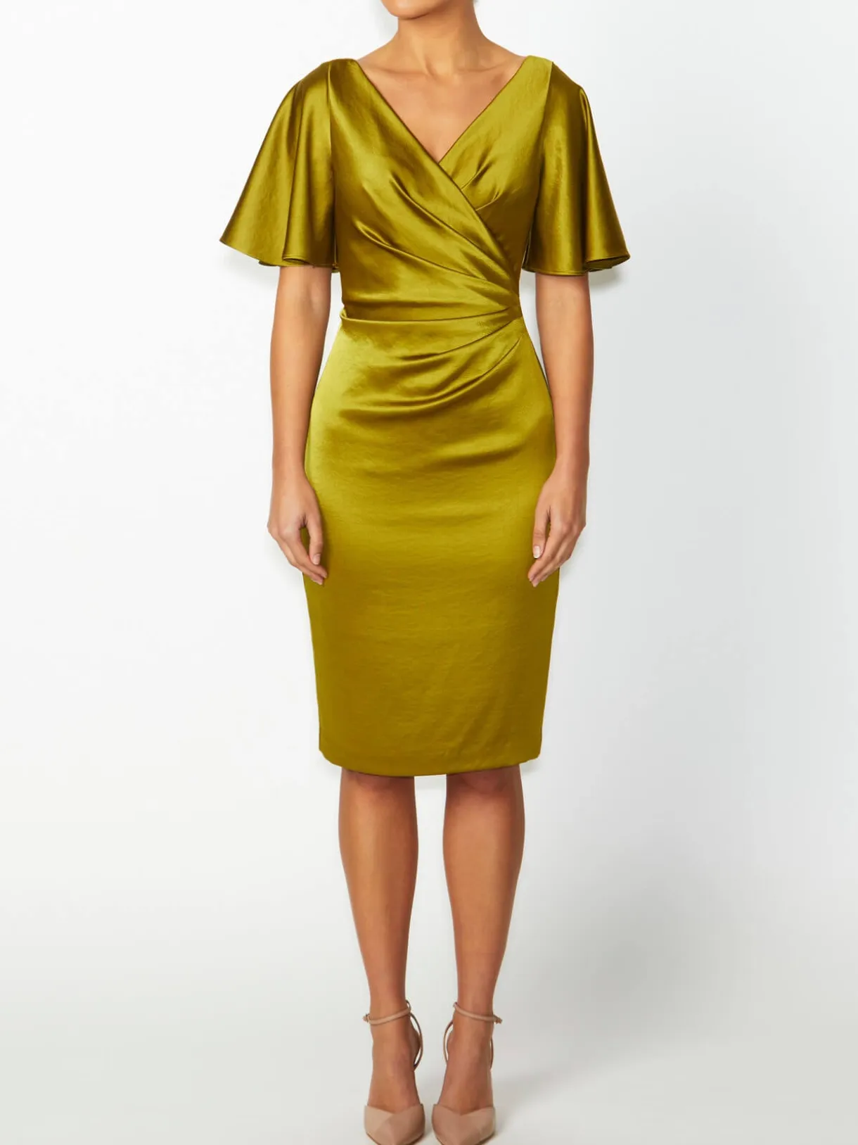 Anthea Crawford Mother Of The Bride|Event Dresses<Ella Dress Chartreuse