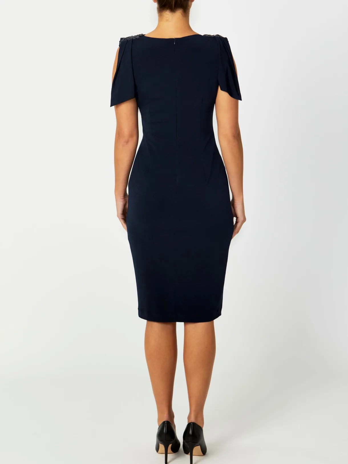 Anthea Crawford Jersey Dresses|Event Dresses<Hebe Jersey Dress Navy