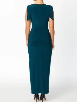 Anthea Crawford Mother Of The Bride|Jersey Dresses<Hebe Jersey Gown Petrol
