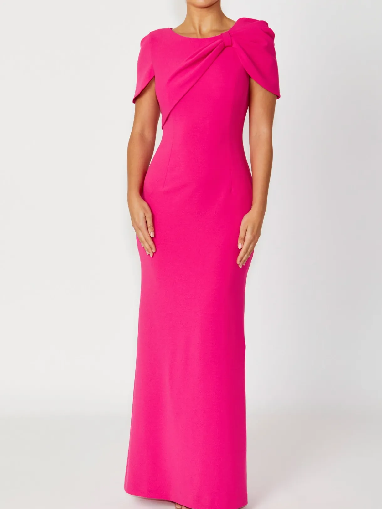 Anthea Crawford Mother Of The Bride|Floor Length Gowns<Juno Hot Gown Pink