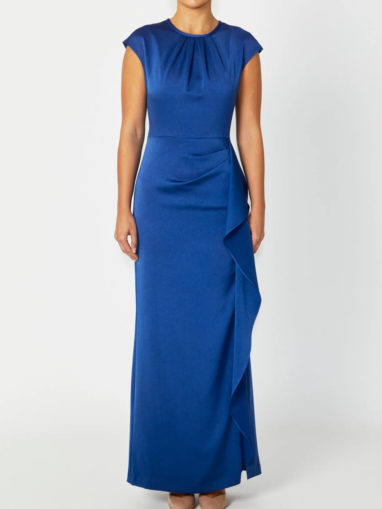 Anthea Crawford Mother Of The Bride|Floor Length Gowns<Laveria Blue Gown Royal