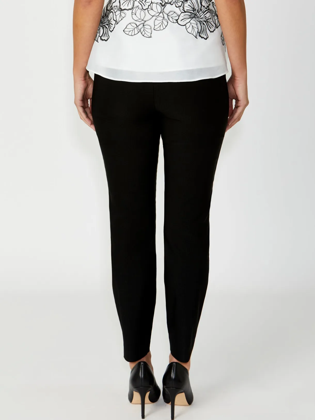 Anthea Crawford Pants<Nancy Bengaline Pant Black