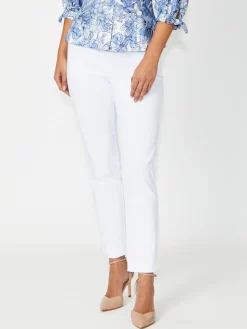 Anthea Crawford Pants<Nancy Bengaline Pant White