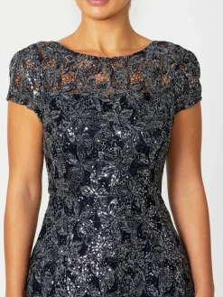 Anthea Crawford Mother Of The Bride|Event Dresses<Stellar Sequin A-Line Dress Navy