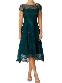 Anthea Crawford Mother Of The Bride|Event Dresses<Stellar A-Line Dress Teal