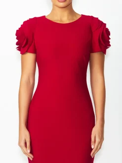 Anthea Crawford Mother Of The Bride|Event Dresses<Thea Red Dress Flame