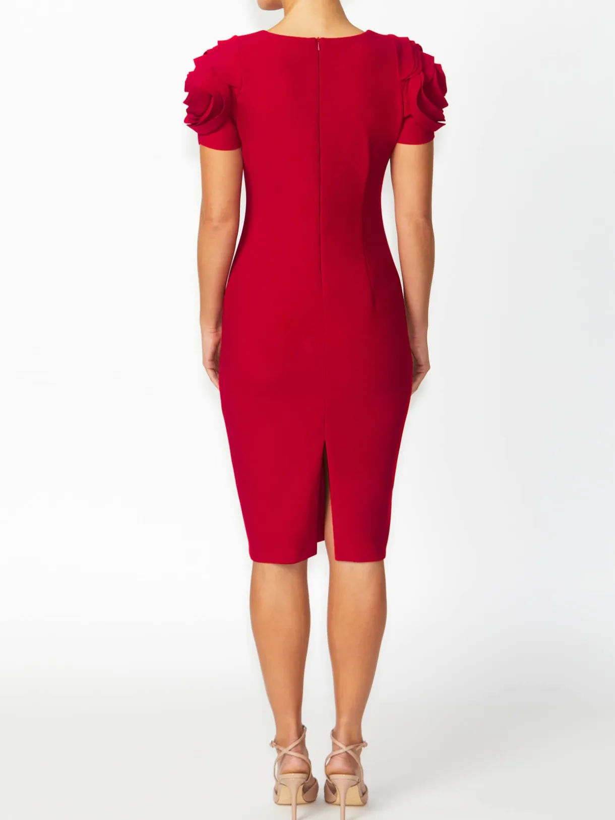Anthea Crawford Mother Of The Bride|Event Dresses<Thea Red Dress Flame