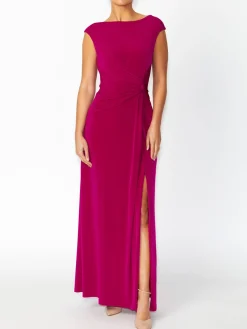 Anthea Crawford Mother Of The Bride|Jersey Dresses<Tiffany Jersey Gown Fuchsia