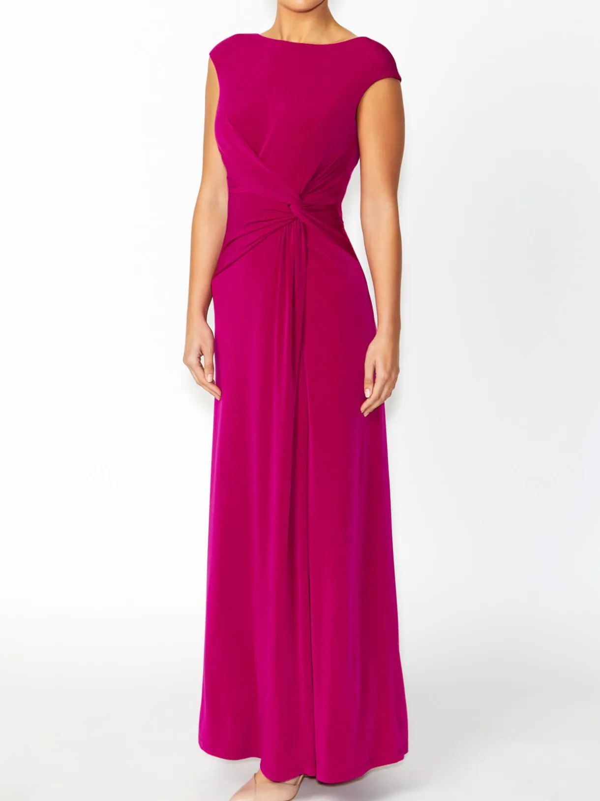 Anthea Crawford Mother Of The Bride|Jersey Dresses<Tiffany Jersey Gown Fuchsia