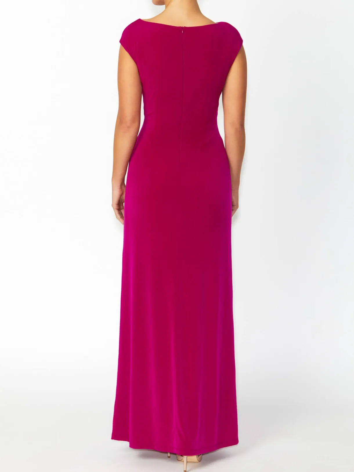 Anthea Crawford Mother Of The Bride|Jersey Dresses<Tiffany Jersey Gown Fuchsia